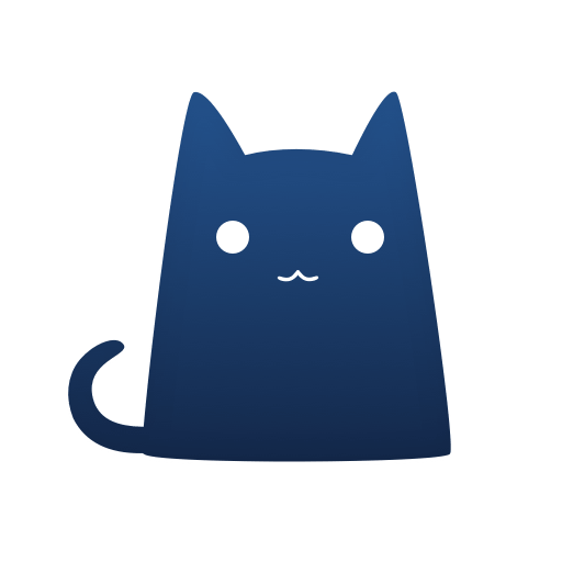 Clash Meta 下载站 Logo — mihomo 黑猫标志